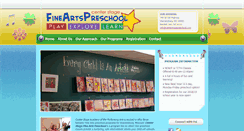 Desktop Screenshot of centerstagepreschool.com